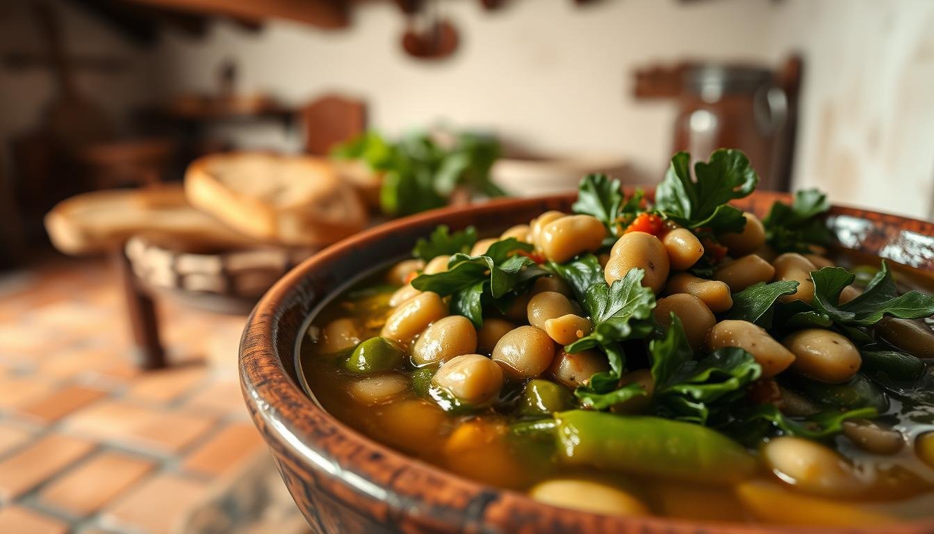 Zuppa di Fave e Cicoria