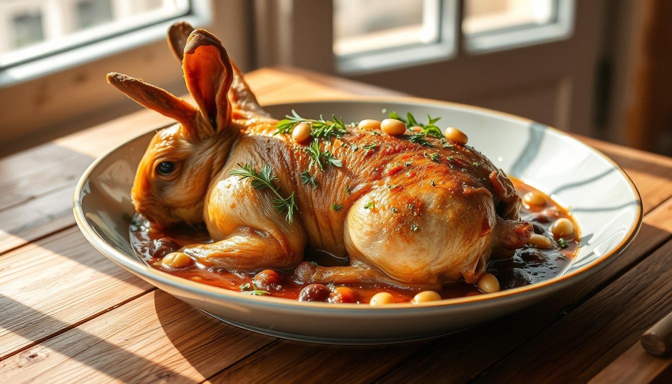 coniglio alla ligure