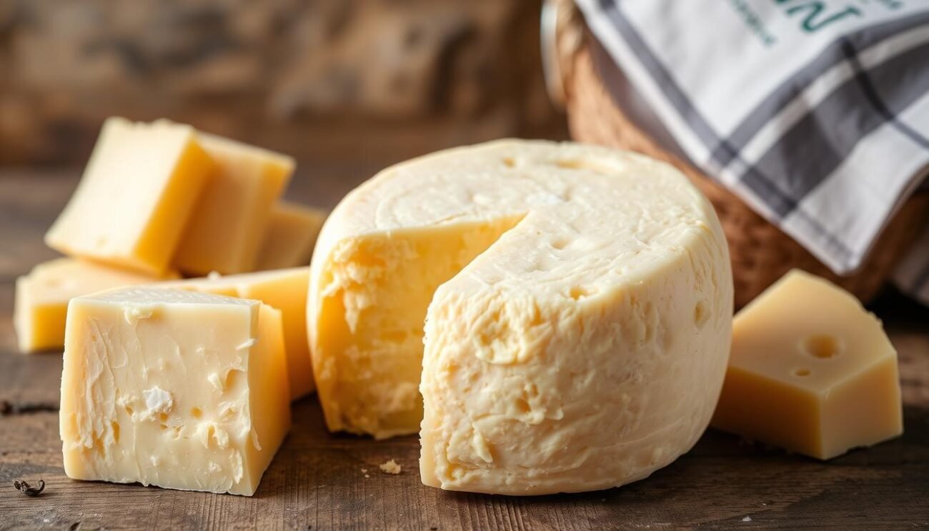 Genera un'immagine del Parmigiano Reggiano