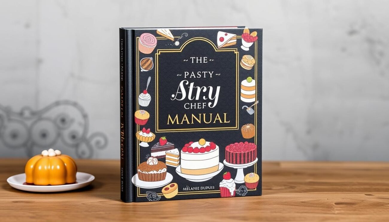 Genera un'immagine del libro "Il Grande Manuale del Pasticciere" di Mélanie Dupuis