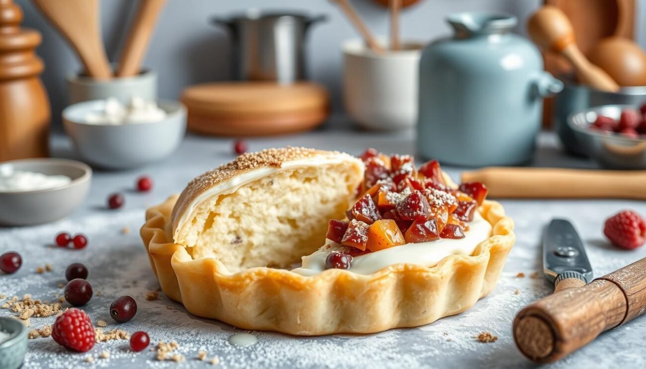 Genera un'immagine della pasta frolla allo yogurt Genera un'immagine della pasta frolla allo yogurt