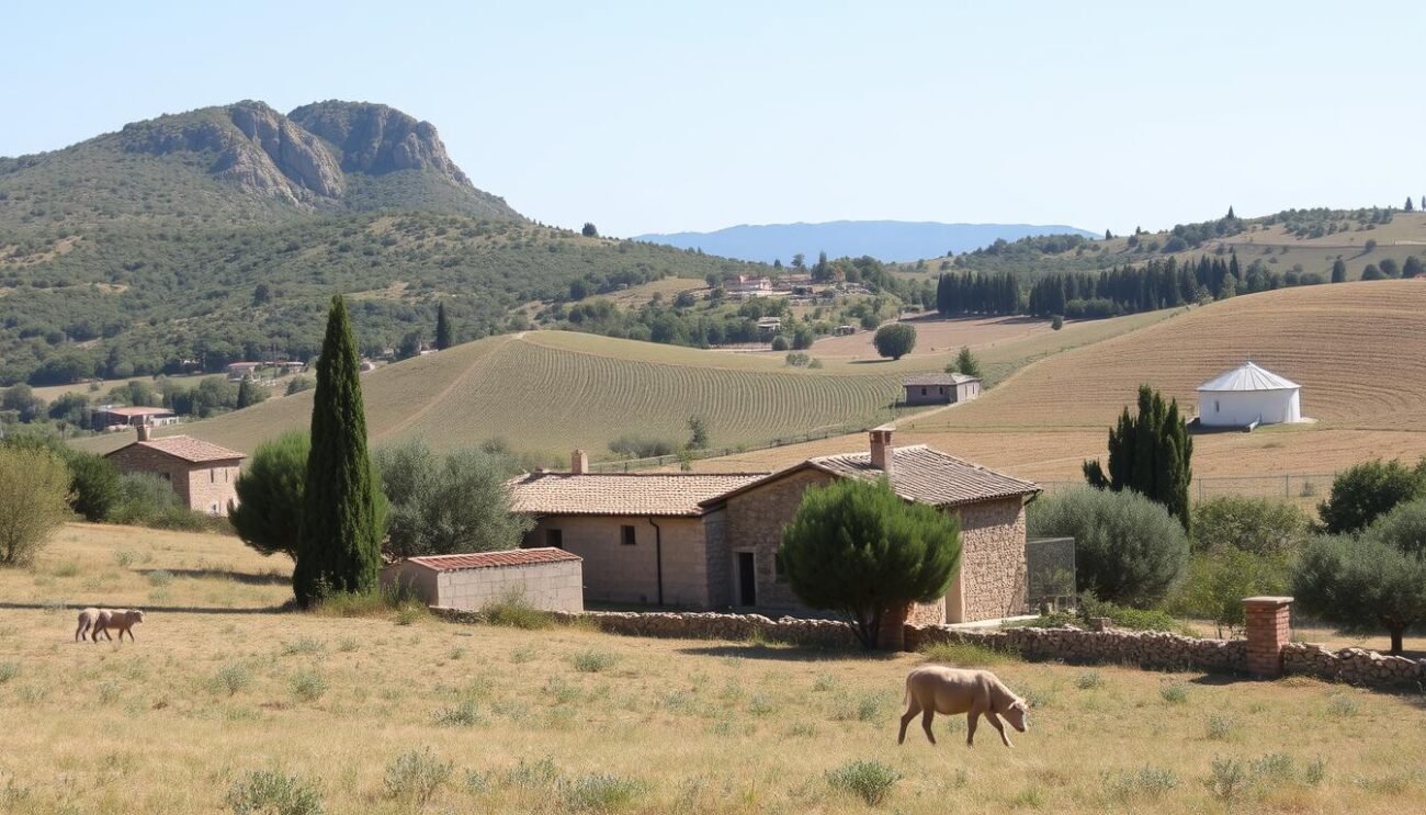 Genera un'immagine delle fattorie didattiche in Puglia