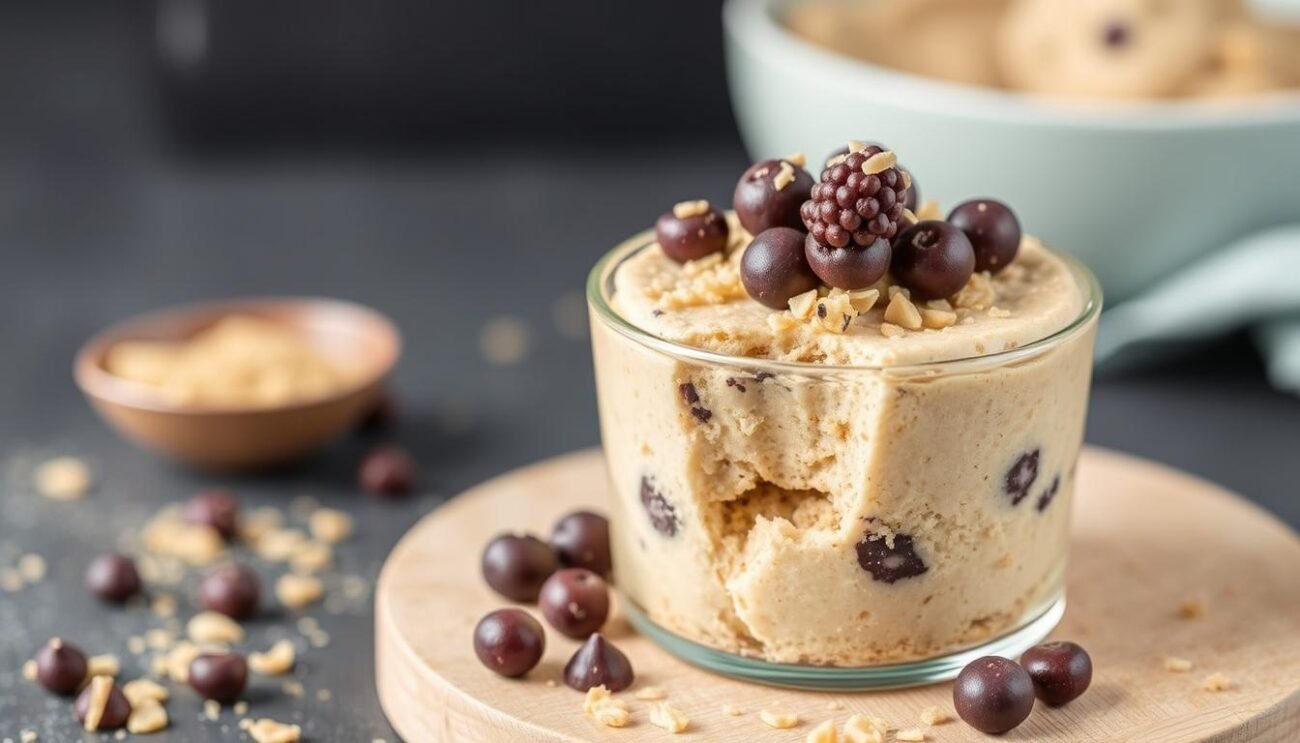 Genera un'immagine di un dolce proteico realizzato con farina di quinoa Genera un'immagine di un dolce proteico realizzato con farina di quinoa