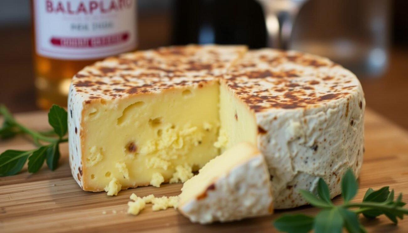 Immagina di assaggiare il Bastardo del Grappa PAT, un formaggio stagionato veneto dal sapore intenso e piccante.