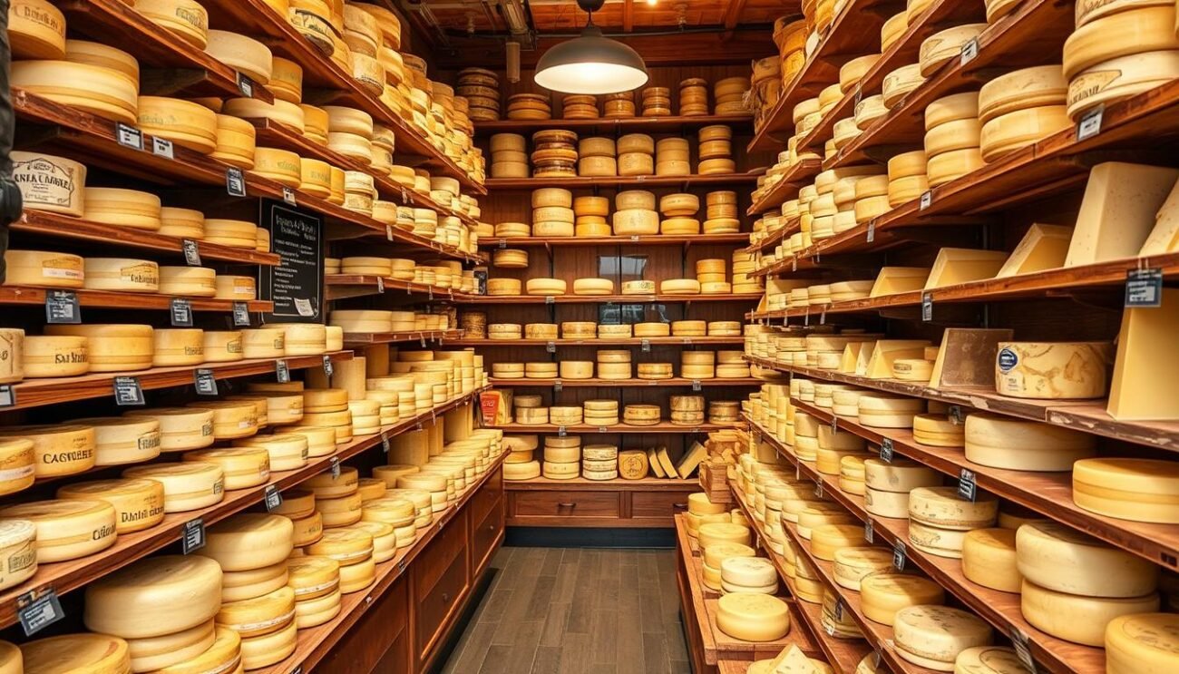 Immagina di entrare in una formaggeria italiana, circondato da una vasta selezione di formaggi di alta qualità. Immagina di entrare in una formaggeria italiana, circondato da una vasta selezione di formaggi di alta qualità.