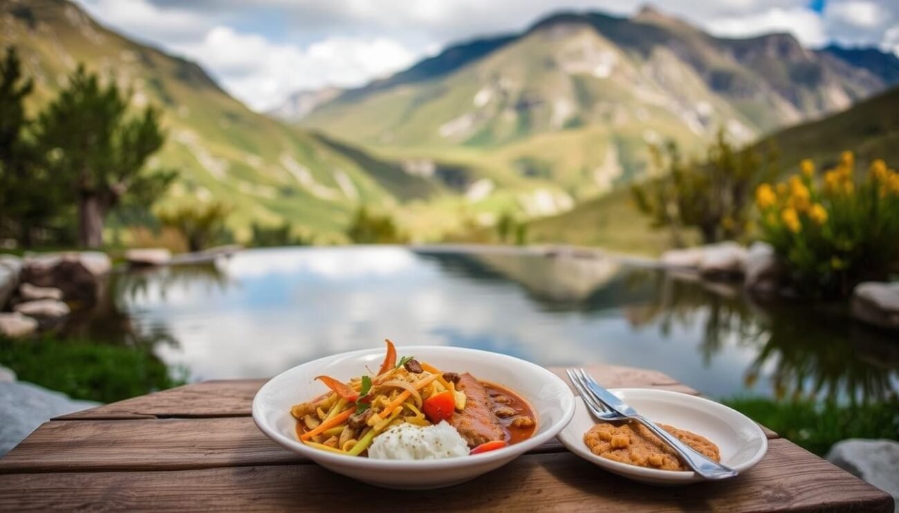 Immagina di visitare la Baita Nëidia, godendo dei piatti tradizionali ladini e immerso nella natura del Parco Naturale Puez Odle.