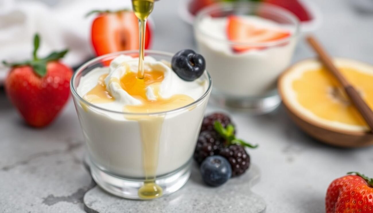 Immagina un dolce freddo e cremoso a base di yogurt! Immagina un dolce freddo e cremoso a base di yogurt!