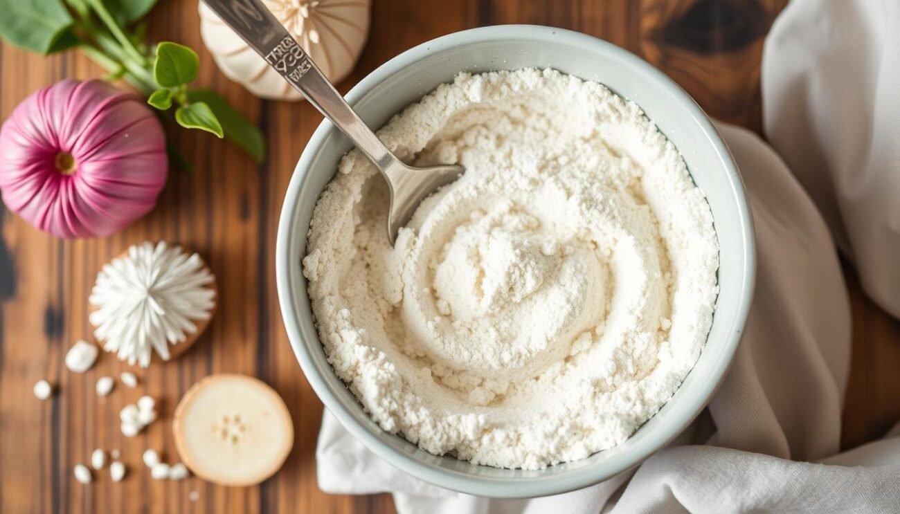 Immagina una farina versatile e proteica, perfetta per creare dolci senza glutine! Immagina una farina versatile e proteica, perfetta per creare dolci senza glutine!