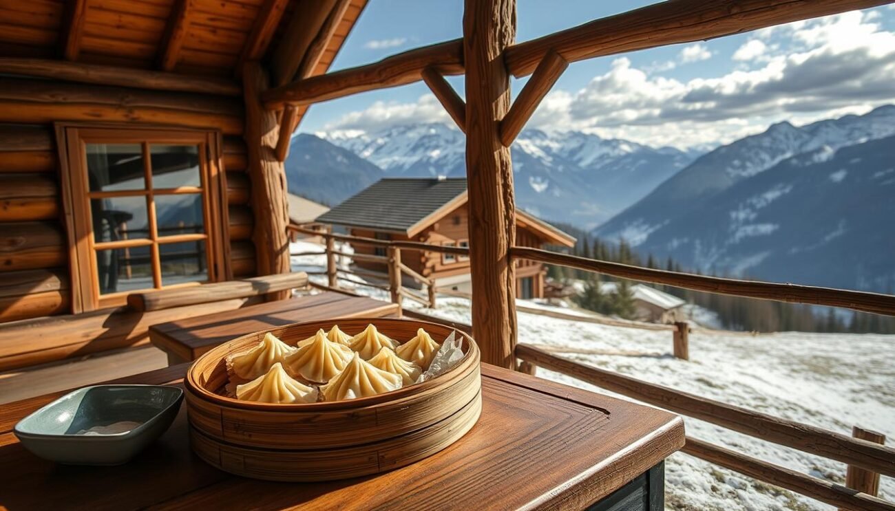 Immagina una malga alpina con vista panoramica, dove gustare canederli appena fatti.
