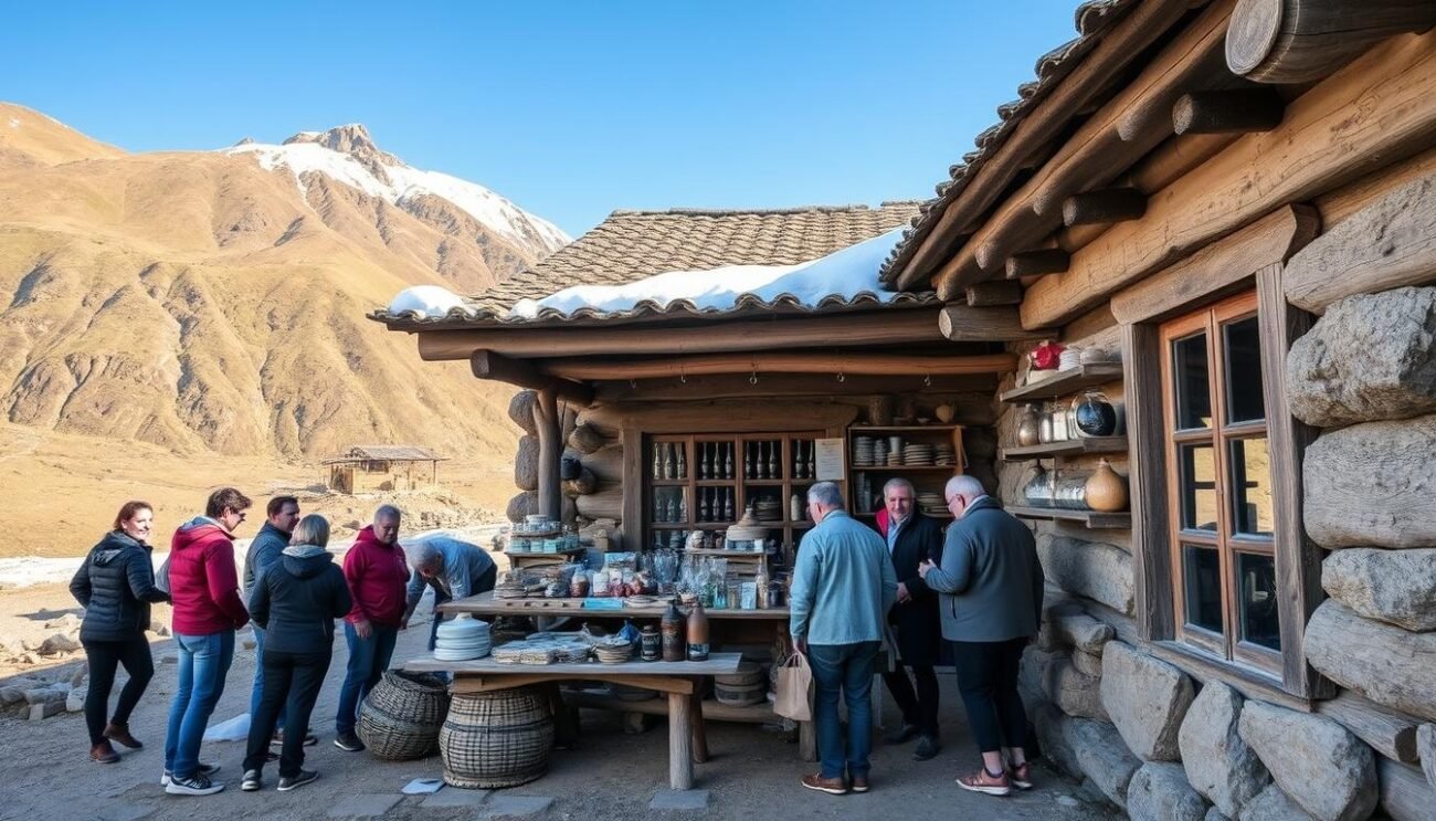 Immagina una malga dove poter assaggiare e acquistare prodotti locali di alta qualità.
