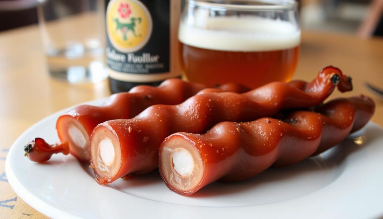 Immagine di Speck servito con Rauchbier