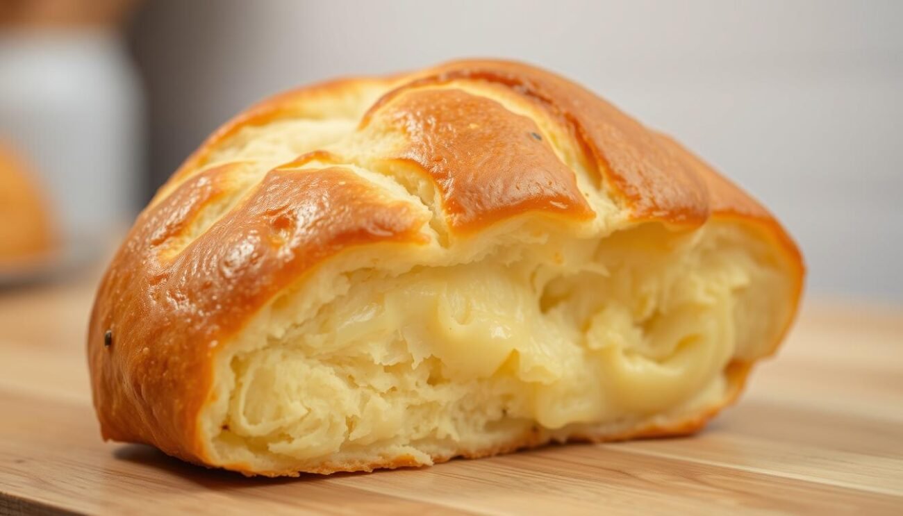 Immagine di un pan brioche allo yogurt appena sfornato Immagine di un pan brioche allo yogurt appena sfornato