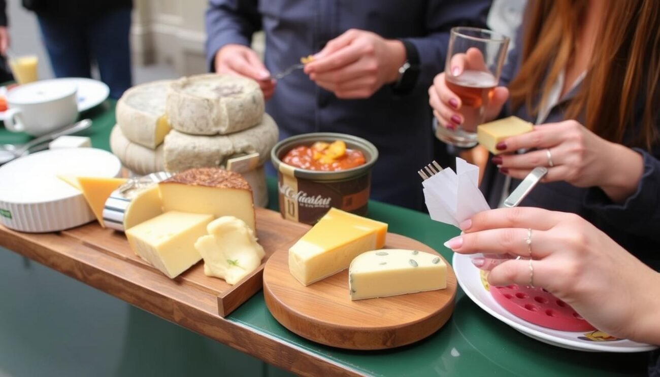 Immagine di un tour gastronomico a Milano o Torino con degustazioni di formaggi locali Immagine di un tour gastronomico a Milano o Torino con degustazioni di formaggi locali