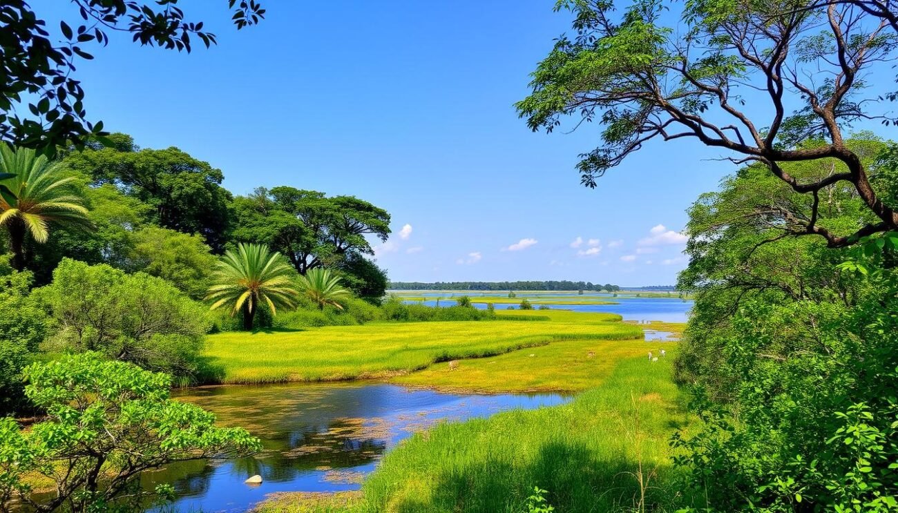 Paesaggio naturale della riserva di Torre Guaceto