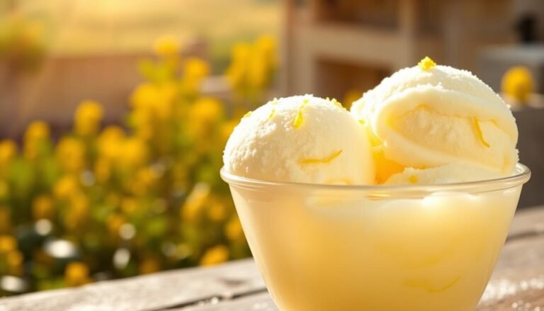 Sorbetto al Limone Senza Zucchero