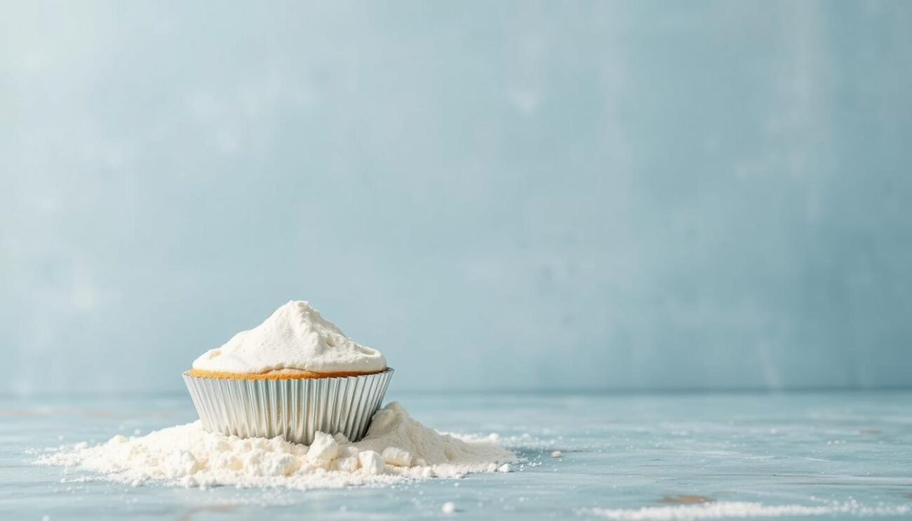 Visualizza una farina di media forza per torte da credenza Visualizza una farina di media forza per torte da credenza