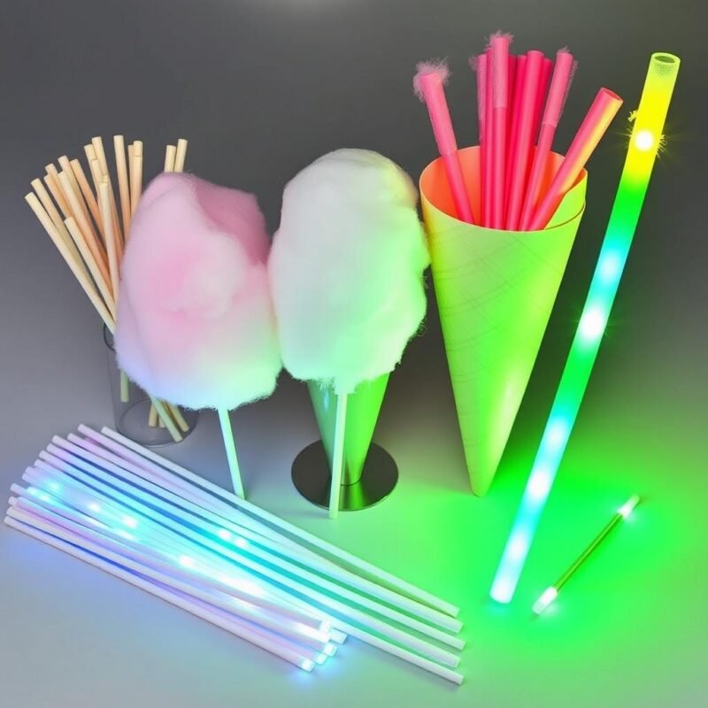 Bastoncini e coni per Macchina Zucchero Filato 2025