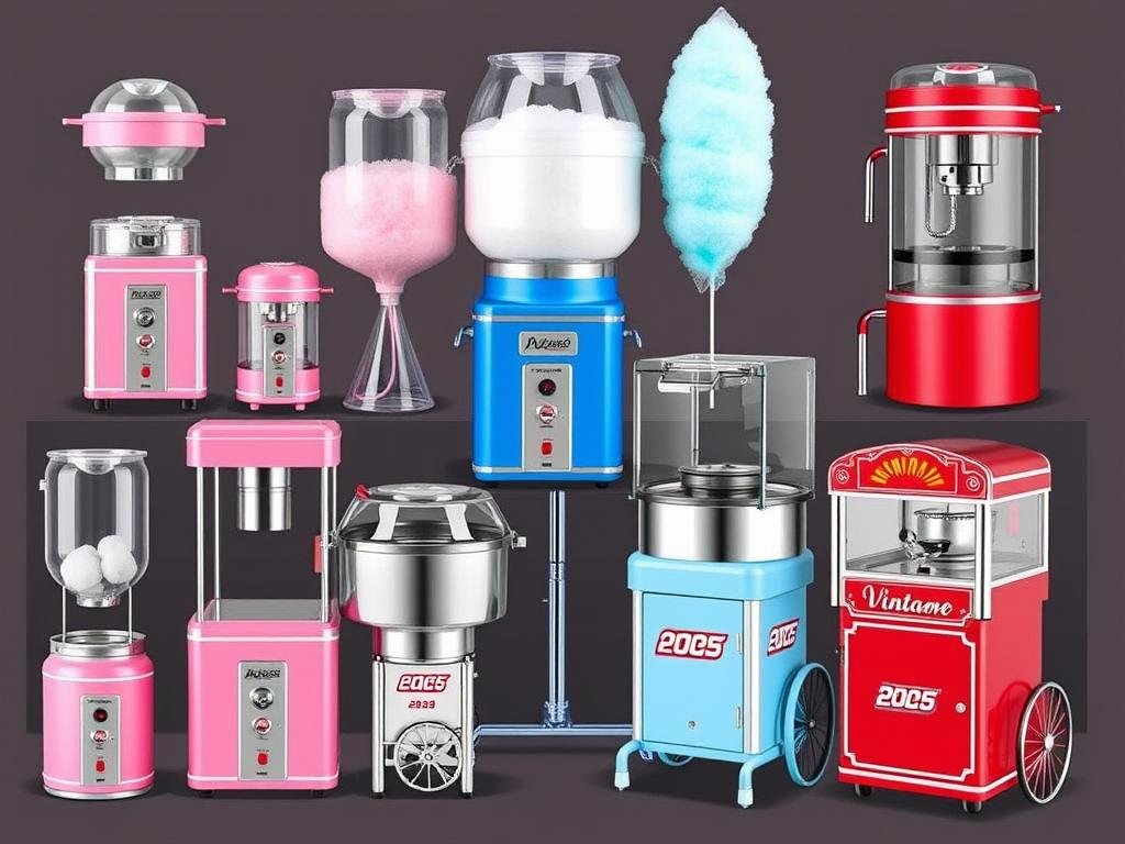 Diverse dimensioni e design di Macchina Zucchero Filato 2025 per uso domestico