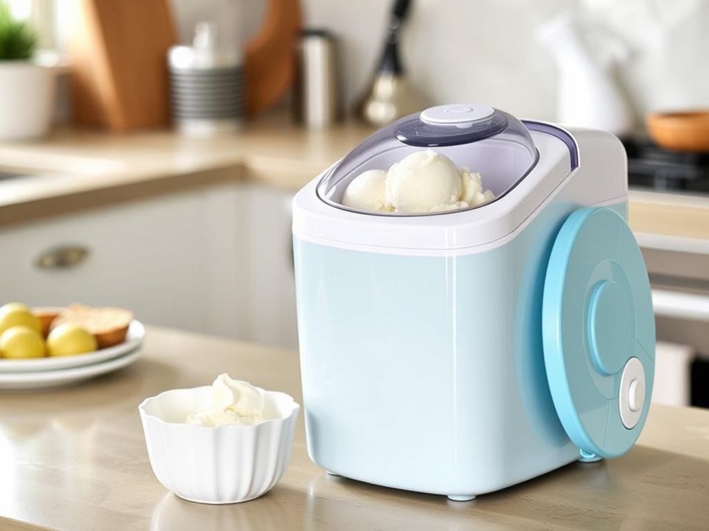 Gelatiera ad accumulo con cestello estraibile da congelare e struttura compatta