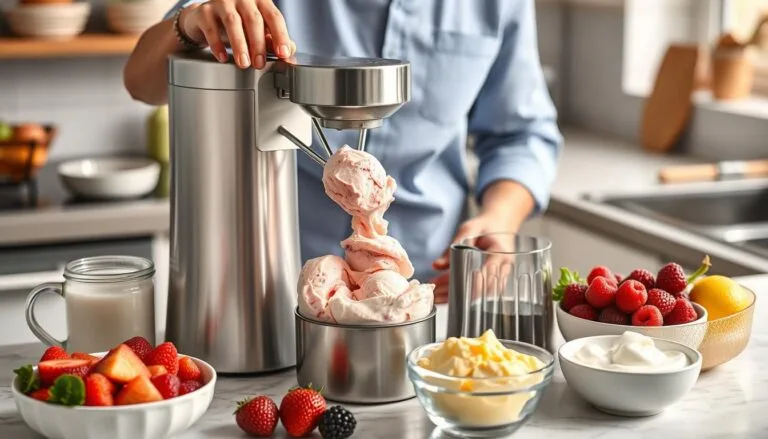 Contenitori per gelato da 12 pezzi vasche per congelatore da 100g con coperchi vaschette per gelato riutilizzabili piccole contenitori per alimenti con congelatore in Silicone (Rosa
