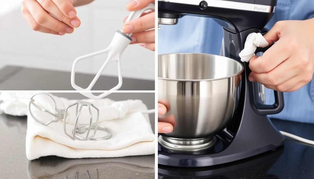 Pulizia e manutenzione di uno sbattitore elettrico