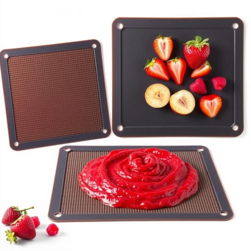 Tappetini in silicone per essiccatore alimentare